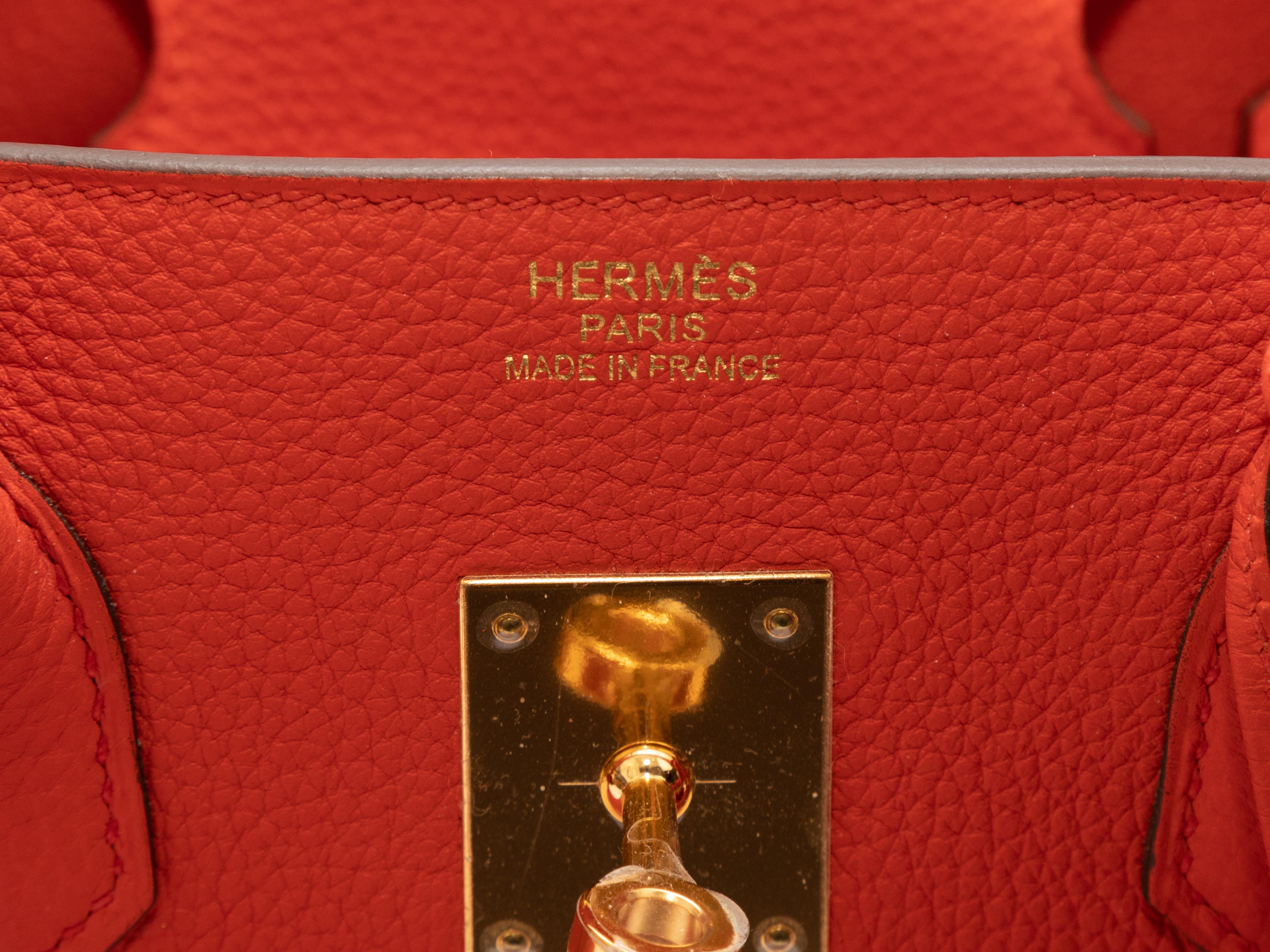Women's Hermes Capucine Togo 35 Birkin Bag For Sale