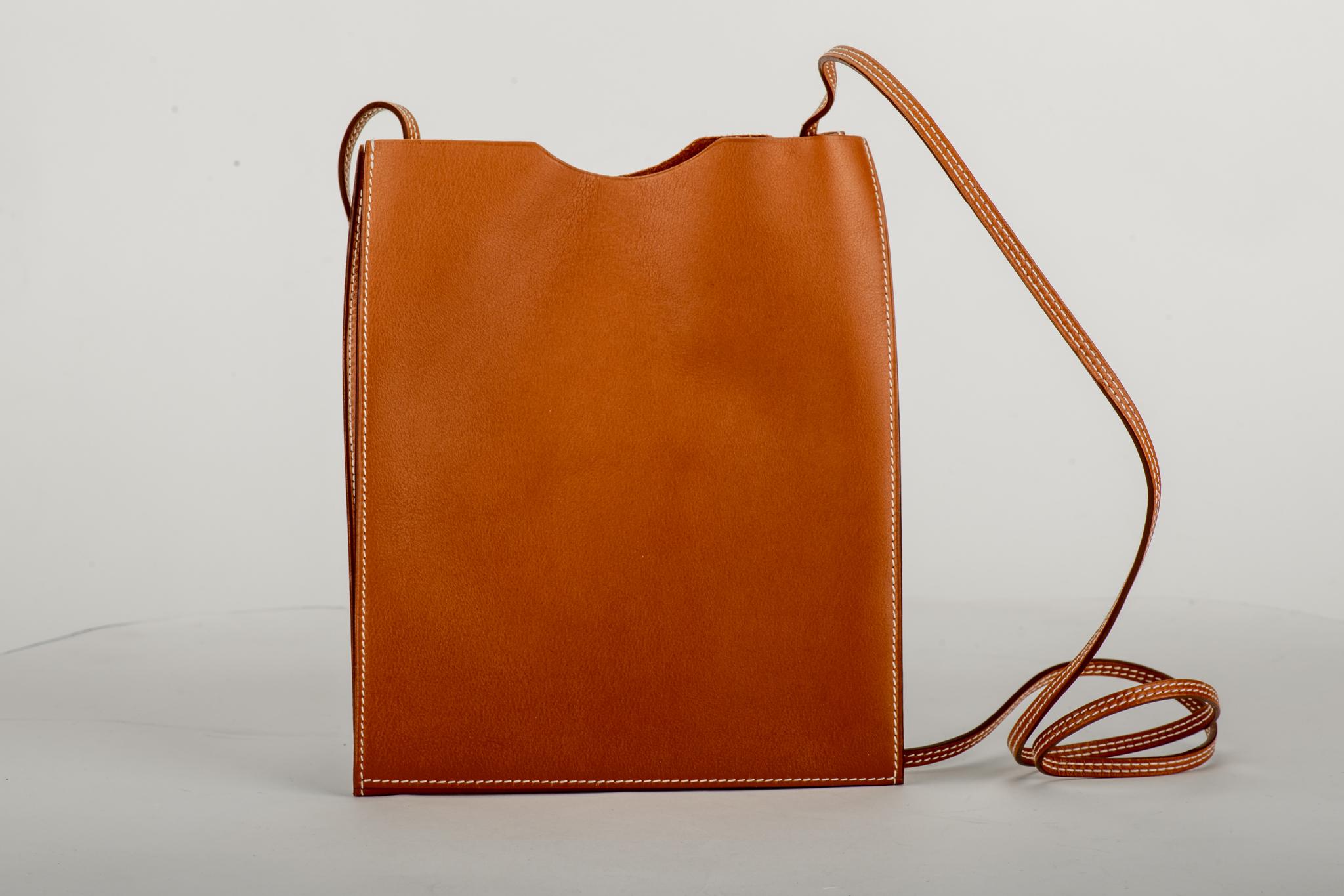 caramel crossbody bag