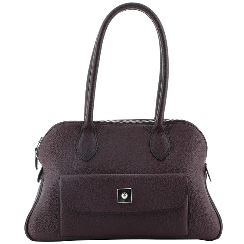 Hermes Caravas Handbag Leather 35