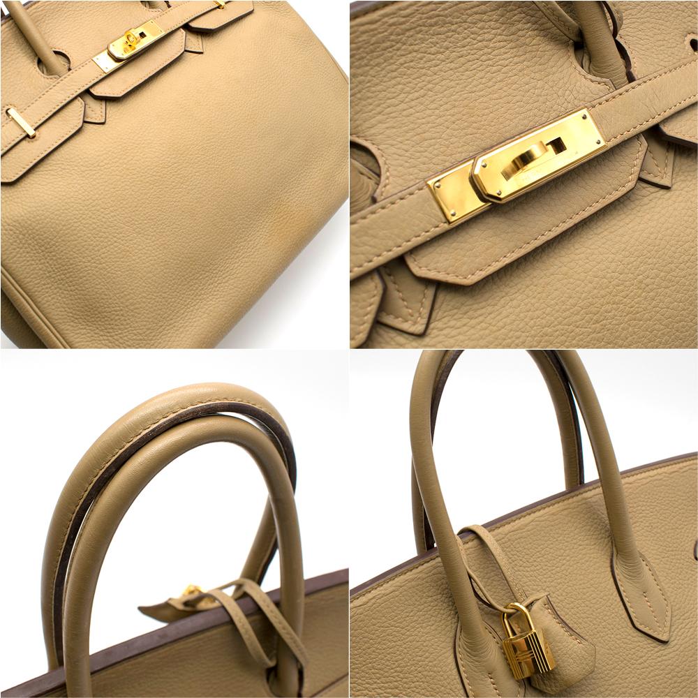 Hermes Cardamome 35cm Clemence Leather Birkin 2