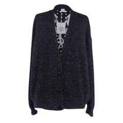 Hermes Cardigan Brides de Gala Twillaine Noir Tweed 38 / 6