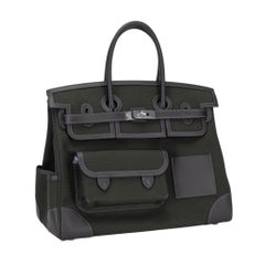 Hermes Cargo Birkin 35cm Bronze and Ebene palladium hardware