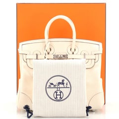 Hermes Cargo Birkin Bag Canvas and Swift 25