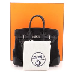 Hermes Cargo Birkin Bag Canvas and Swift 25