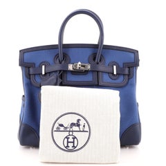 Hermes Cargo Birkin Bag Canvas and Swift 25