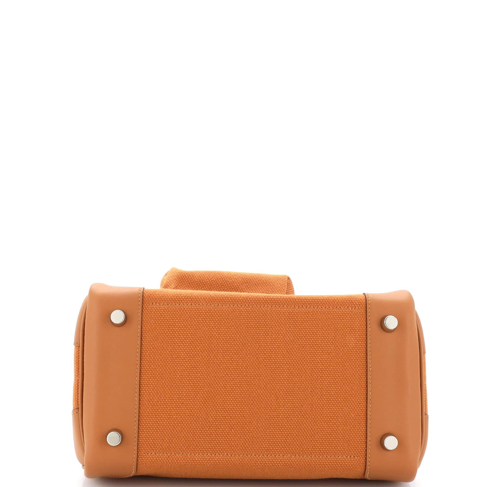 Hermes Cargo Birkin Bag Toile and Swift 25 1