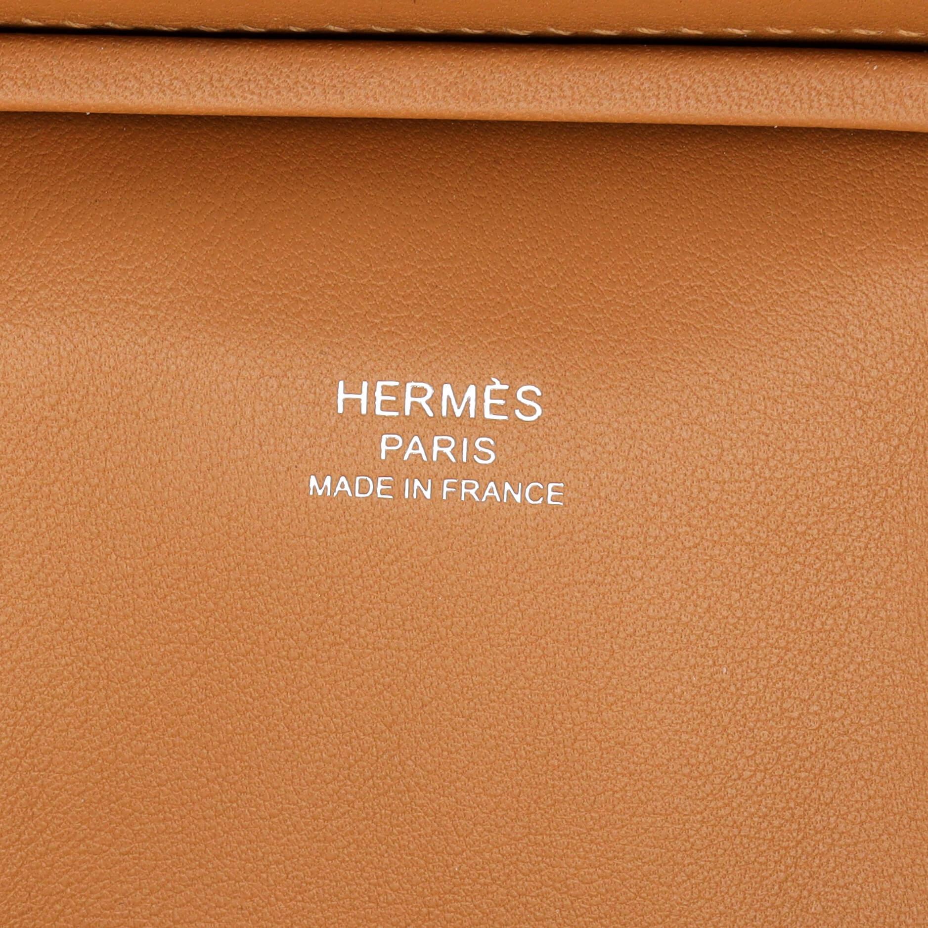 Hermes Cargo Birkin Bag Toile and Swift 25 4