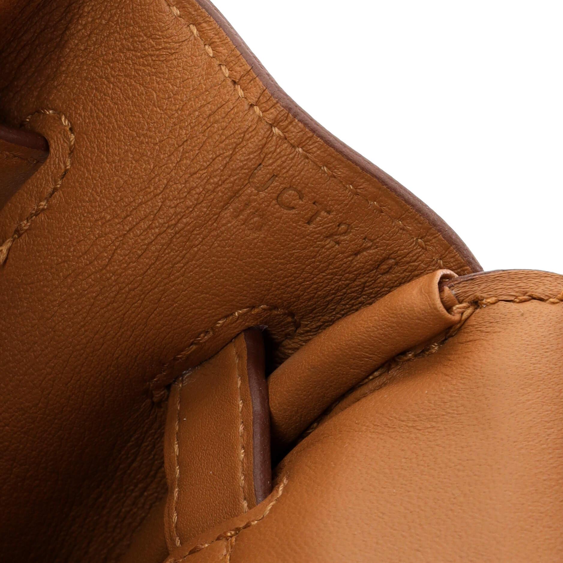 Hermes Cargo Birkin Bag Toile and Swift 25 5