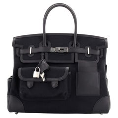 Hermès Cargo Birkin Tasche Toile und Swift 35