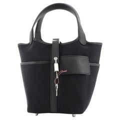 Hermes Cargo Picotin Lock Bag Canvas and Swift PM