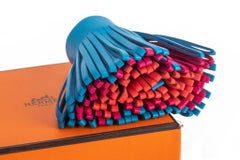 Hermes Carmen Bag Charm Tricolor BNIB