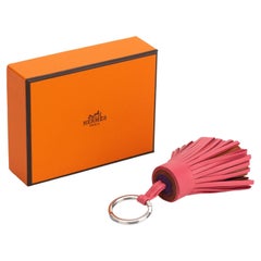 Hermès Carmen Key Ring Rose Pourpre