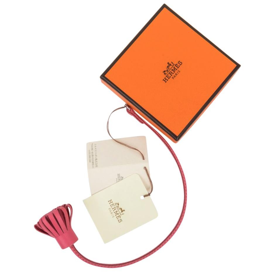 Hermes Carmencita Page Marker Large Model Rose Azalee