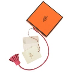 Hermes Carmencita Page Marker Large Model Rose Azalee