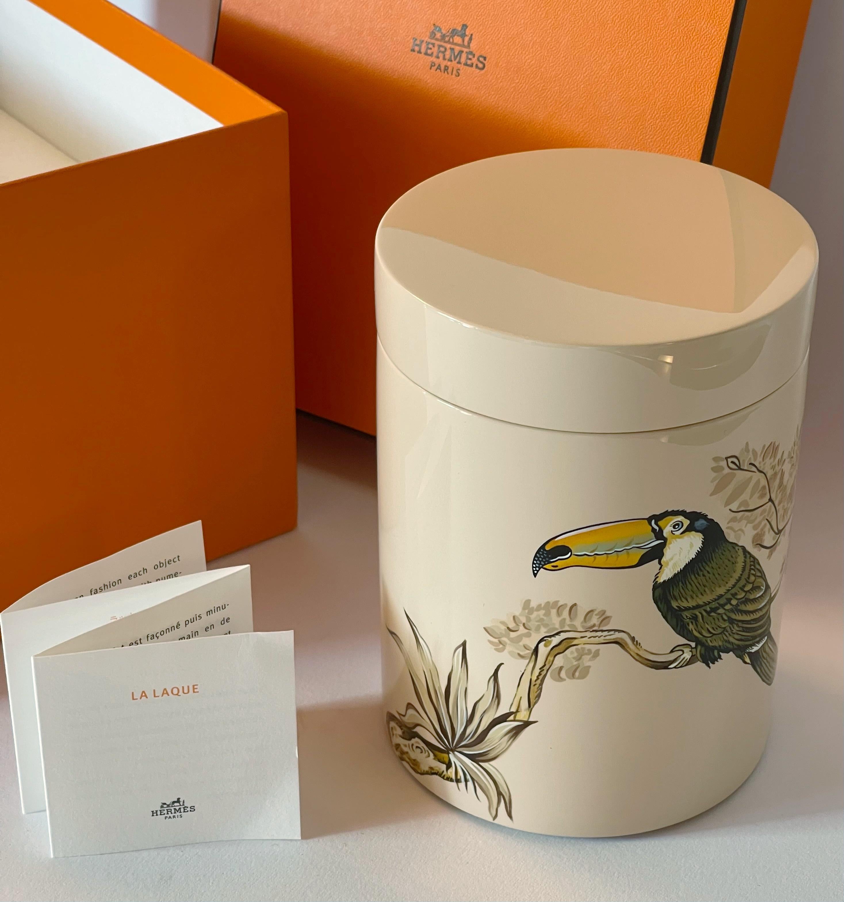 Scatola da tè Hermes Carnets D'Equateur In condizioni Nuovo in vendita a Los Angeles, CA