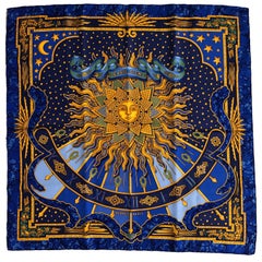 Hermes Carpe Diem Foulard en soie Carre 90cm Joachim Metz