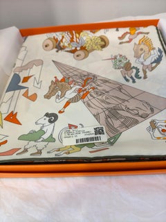 Hermès Carré 90 Academia Hippica