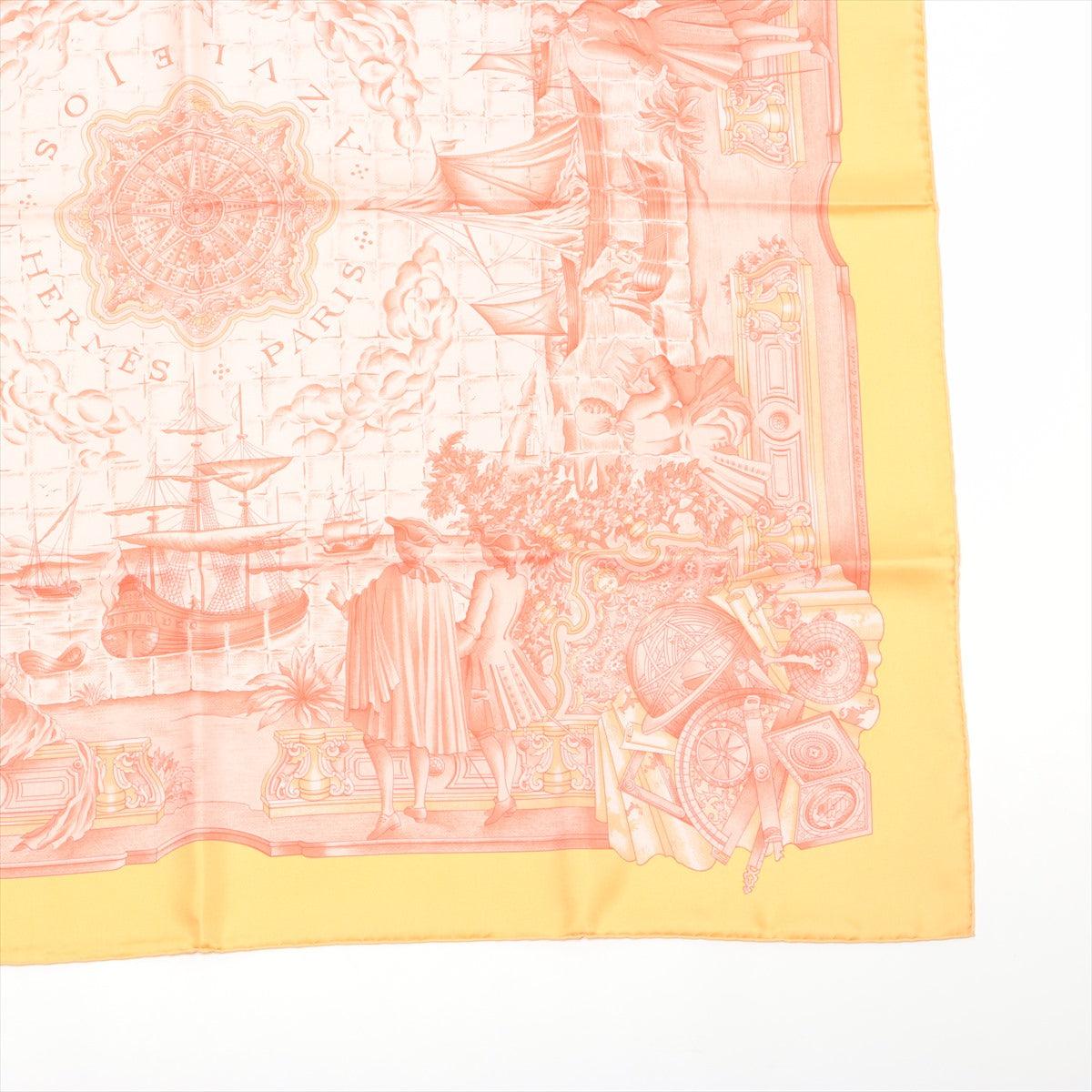 Pañuelo de seda Hermès Carré 90 Azulejos 1