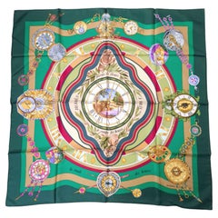 Hermès Carré La Ronde des Heures 1986