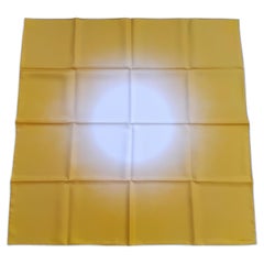 Hermès Carre Lumiere Gold Sik Scarf 90 cm