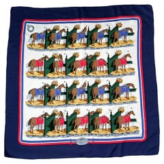 Hermes bob "Martell Grand National" special edition year 1993 in pure silk