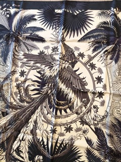 Hermès Carré Mythiques Pañuelo de seda Phoenix 90 cm
