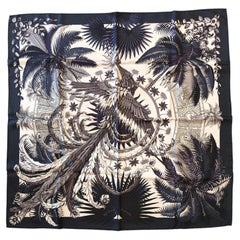 Hermès Carré Mythiques Pañuelo de seda Phoenix 90 cm
