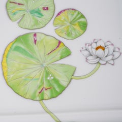 Hermes Carre Nil Or Vintage Change Ashtray Limoges Porcelain New w/ Box