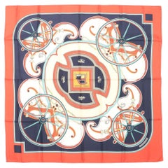Sciarpa di seta di Hermès Carré Washington