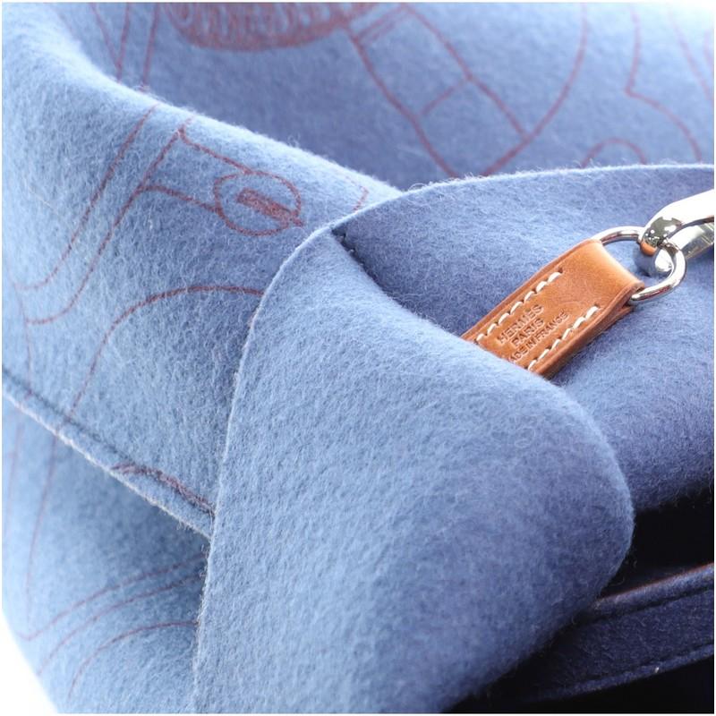 Hermes Carrimi Tote Printed Felt GM 5