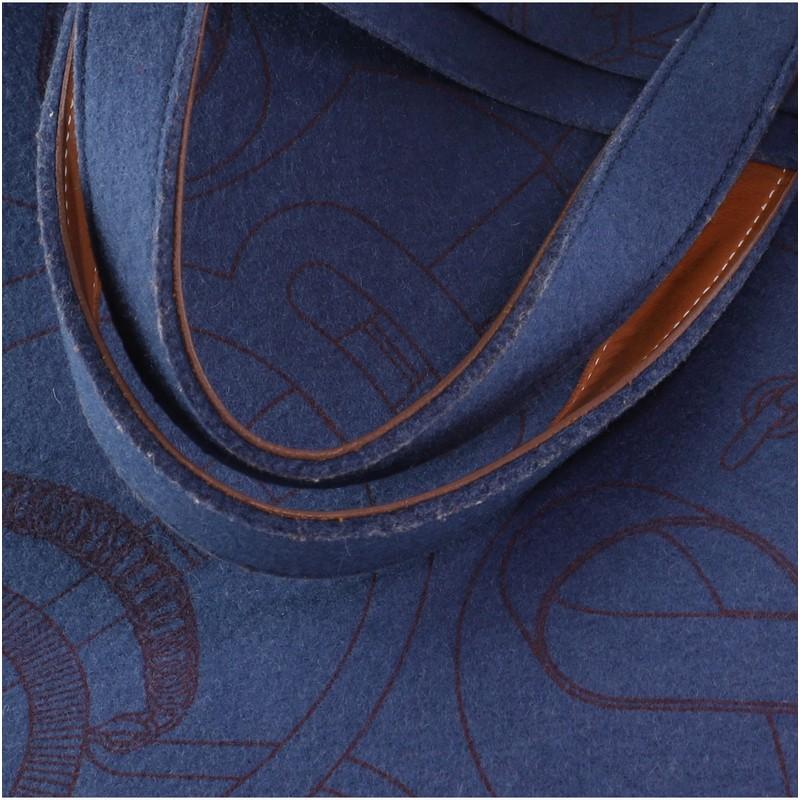 Hermes Carrimi Tote Printed Felt GM 4