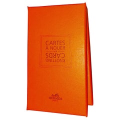 Hermés Cartes A Nouer, Scarf Knotting How-To Card Set, New in Box, France