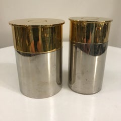 Hermès “Cartouche De Chasse” Set of Lighter and Cigarette Box