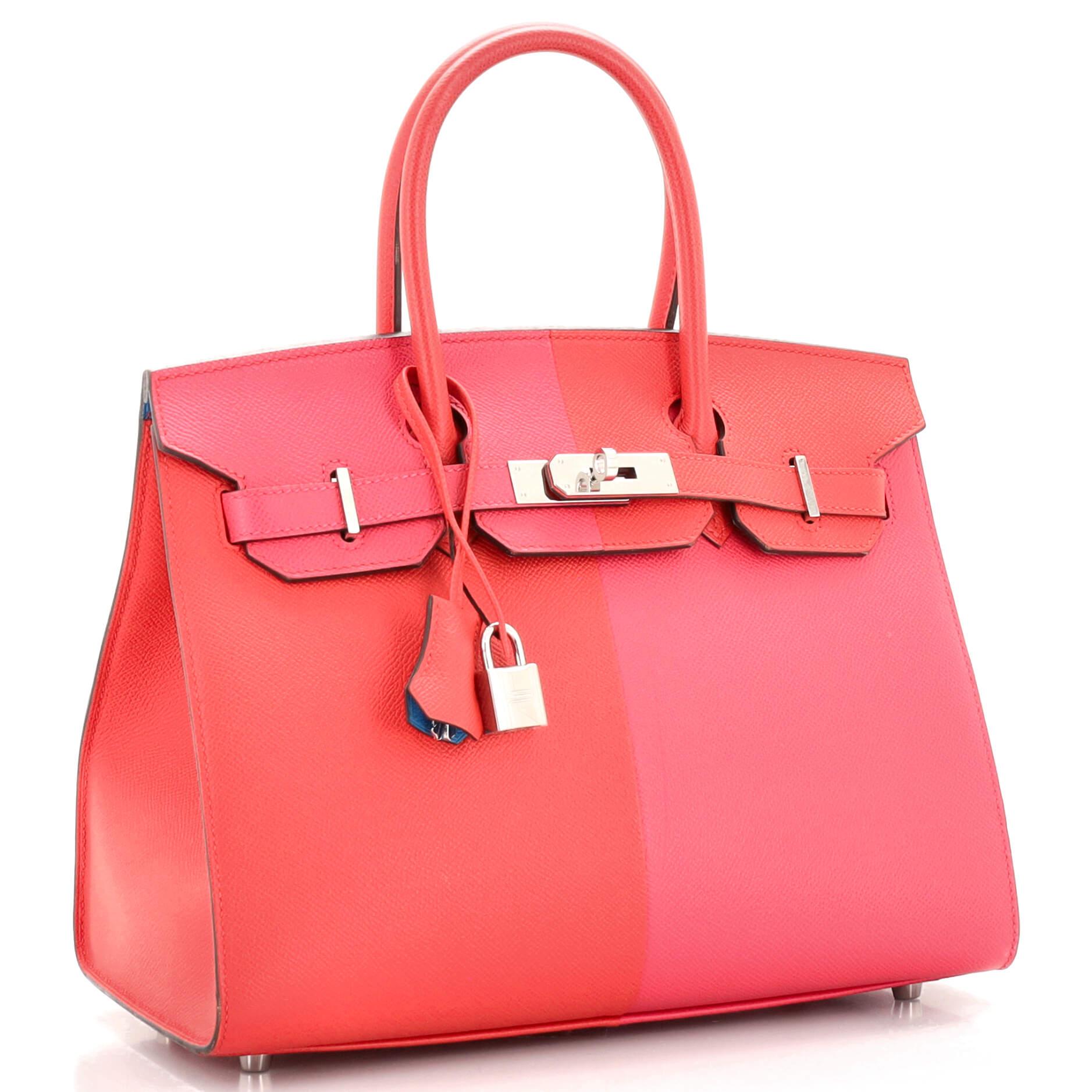 Hermes Casaque Birkin Sellier Bag Epsom 30 In Good Condition In NY, NY