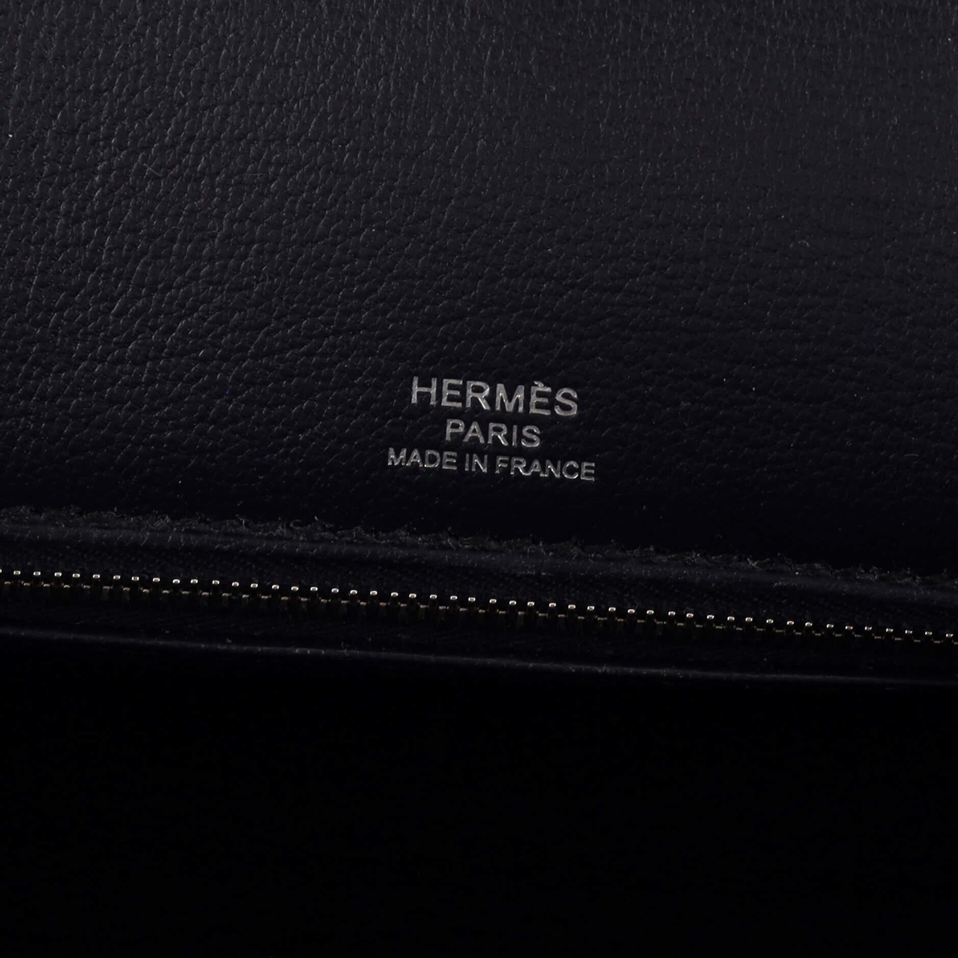 Sac Hermès Casaque Birkin Sellier en cuir Epsom 30 4