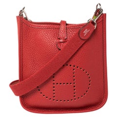 Hermes Casaque Clemence Leather Evelyne TPM Bag