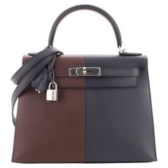 Hermes Casaque Kelly Handbag Epsom 28