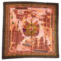 Hermes Cashmere and Silk Scarf, 1880 Henry Smith Sailor