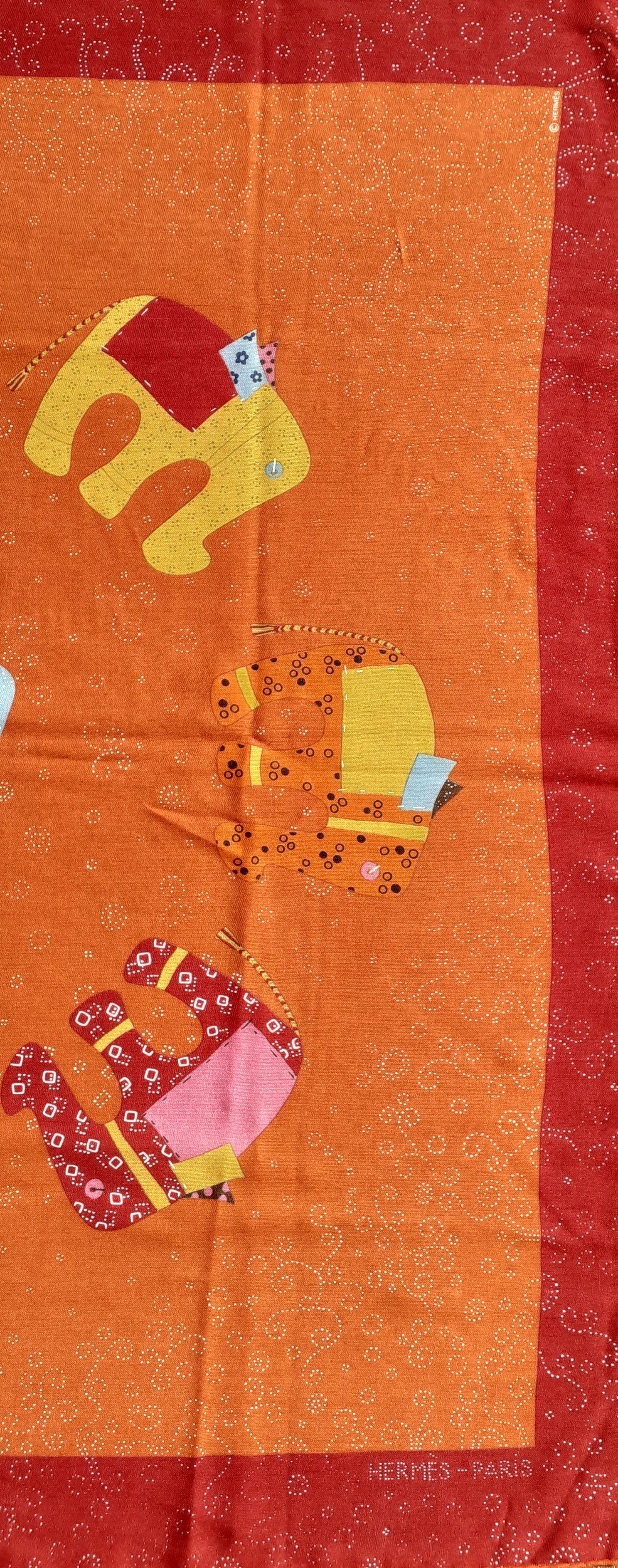 Adorable Authentic Hermès Scarf

Pattern: 