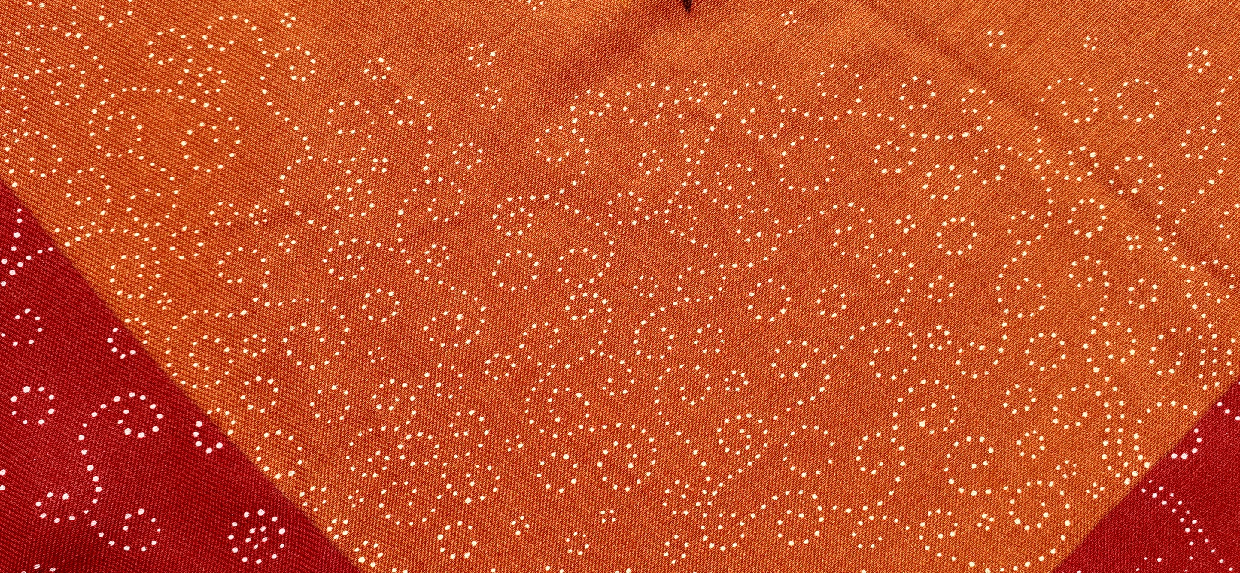 Hermès Cashmere and Silk Scarf La Ronde des Elephants Orange Pink 67 cm 1