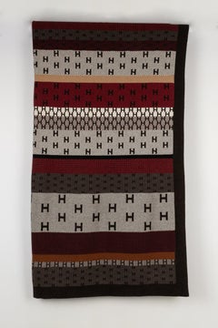 Hermès Cashmere and Wool Plaid/Blanket ACC99