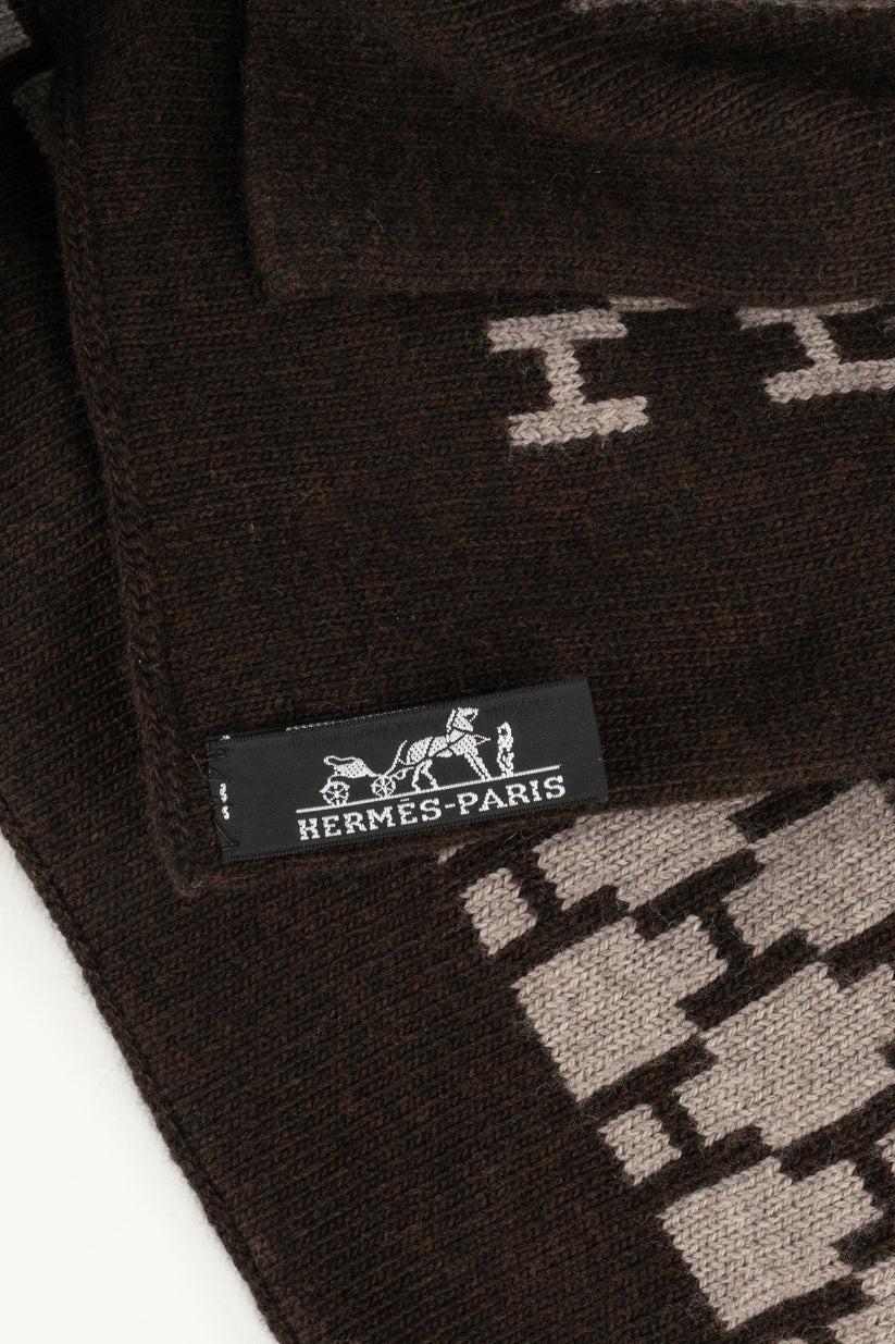 Hermès Cashmere and Wool Plaid/Blanket ACC99 1