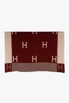 Hermès Cashmere and Wool Plaid / Blanket