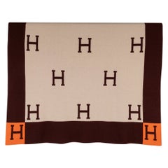 Hermès Kaschmir und Wolle Plaid/Blanket