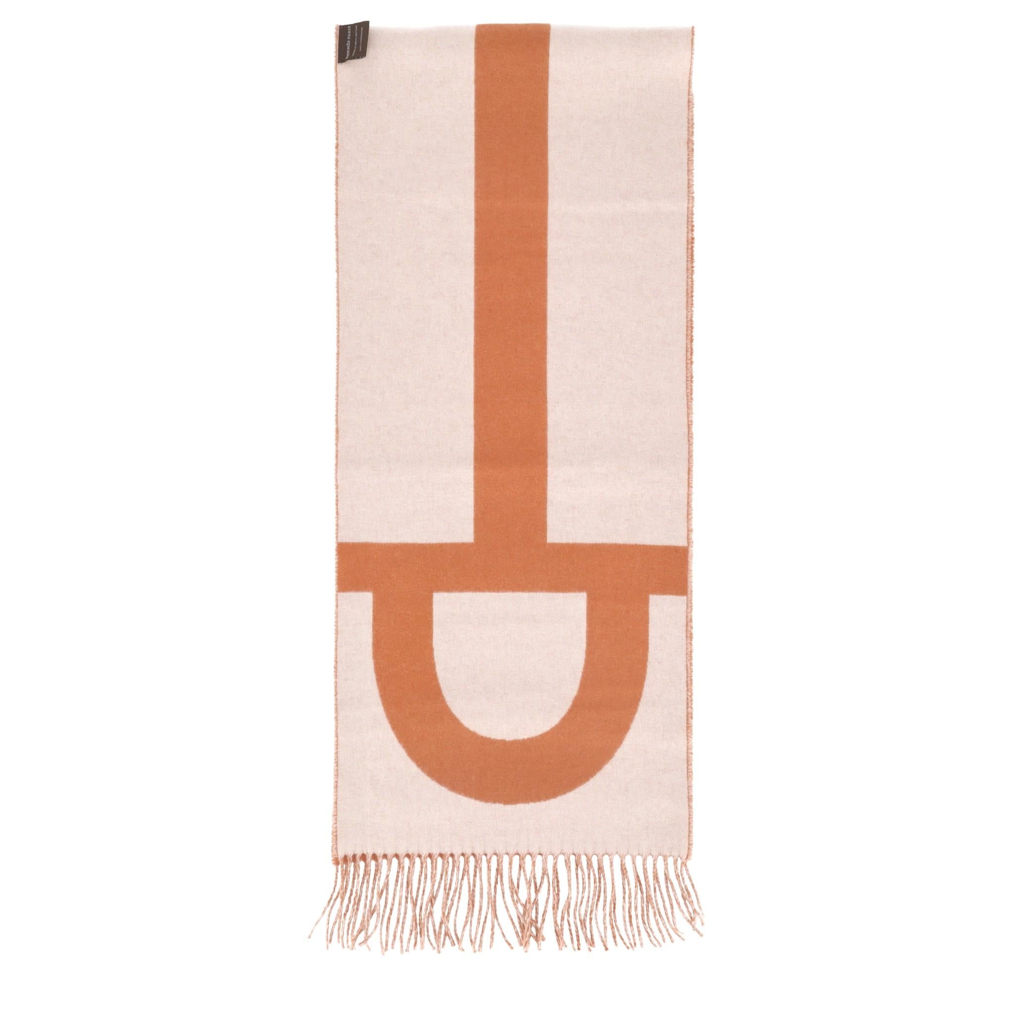 Women's Hermes Cashmere Casaque Grand Mors Muffler Scarf