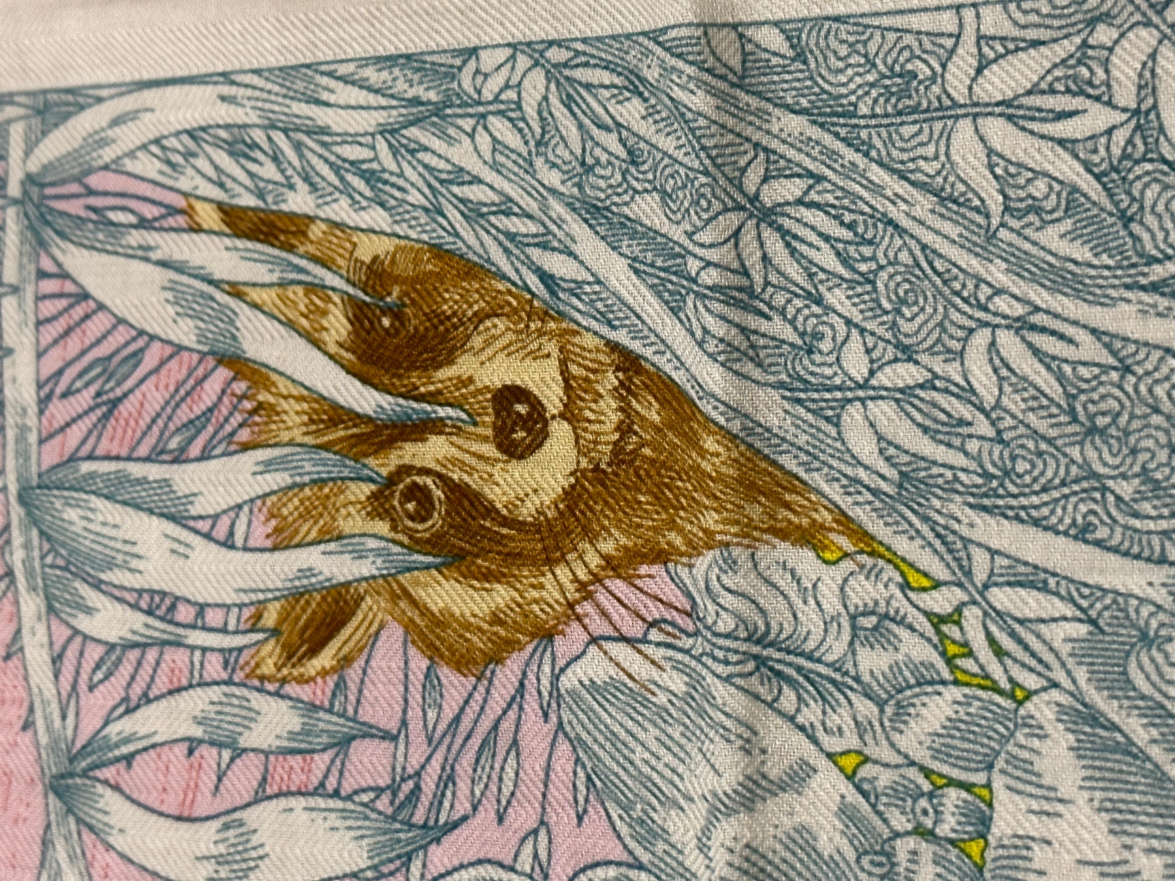 Hermes Cashmere Retour a la Nature shawl 140 Colorway 05 2