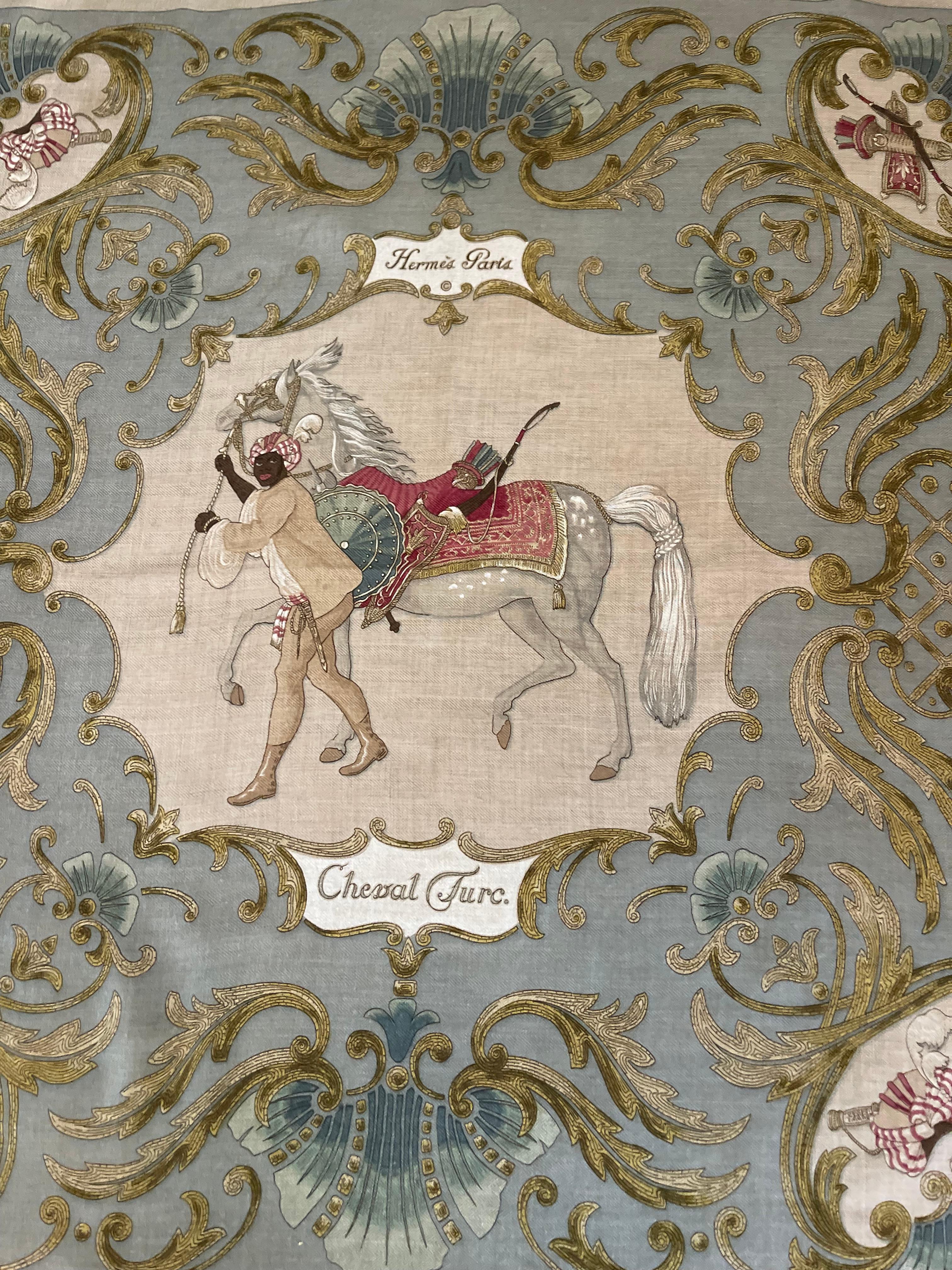 Hermès Cashmere Scarf 