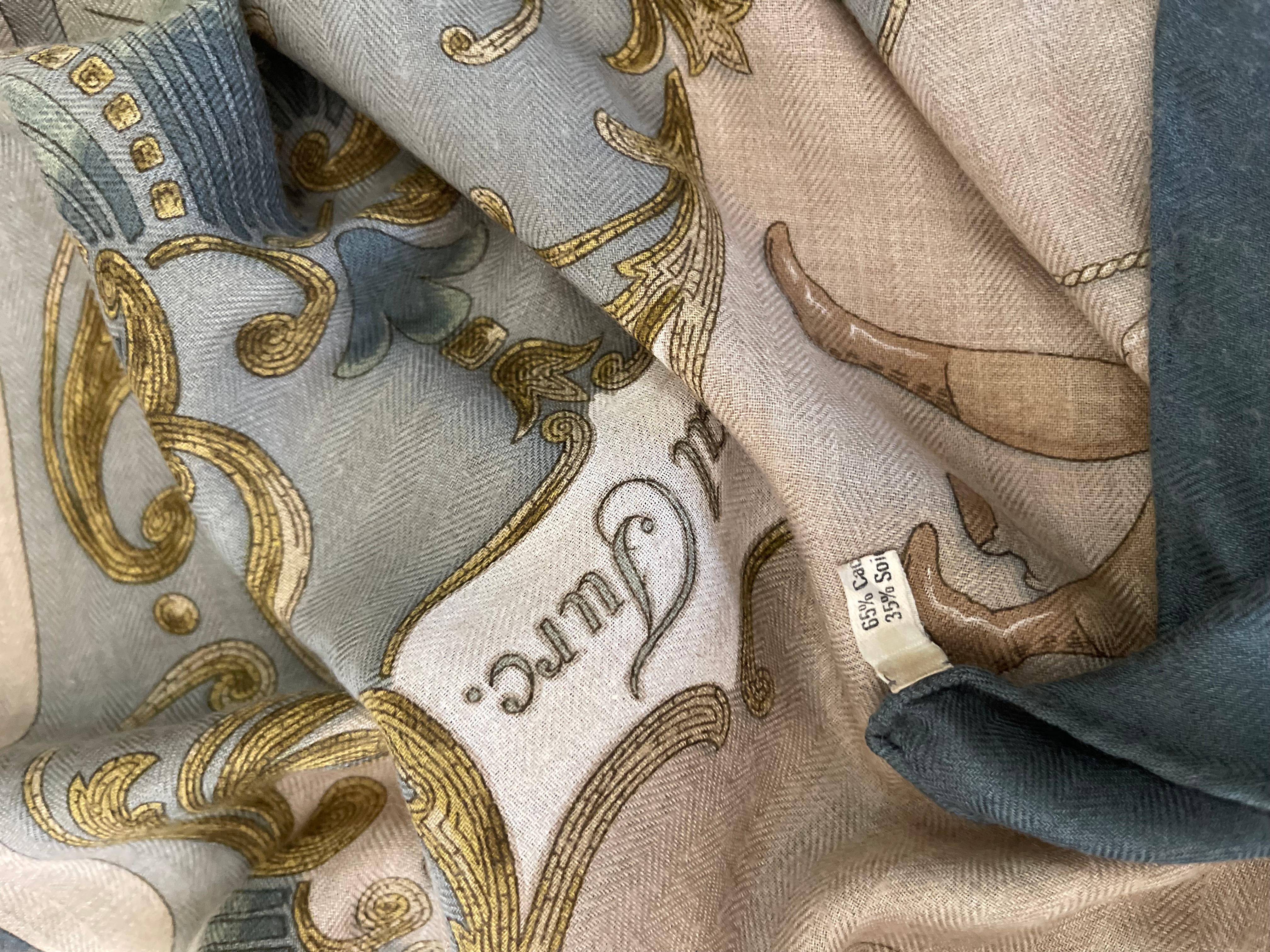 Hermès Cashmere Scarf 