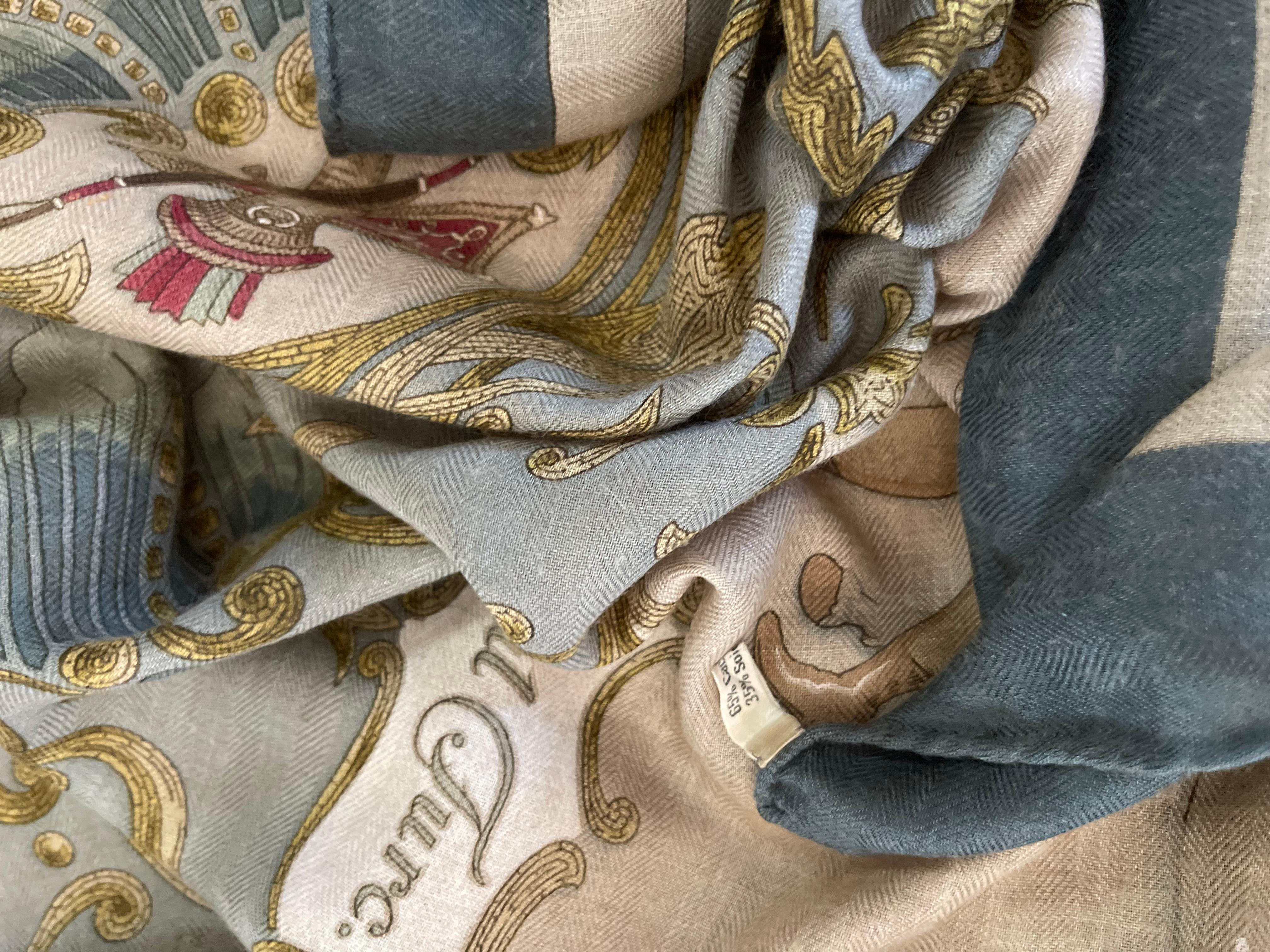 Hermès Cashmere Scarf 