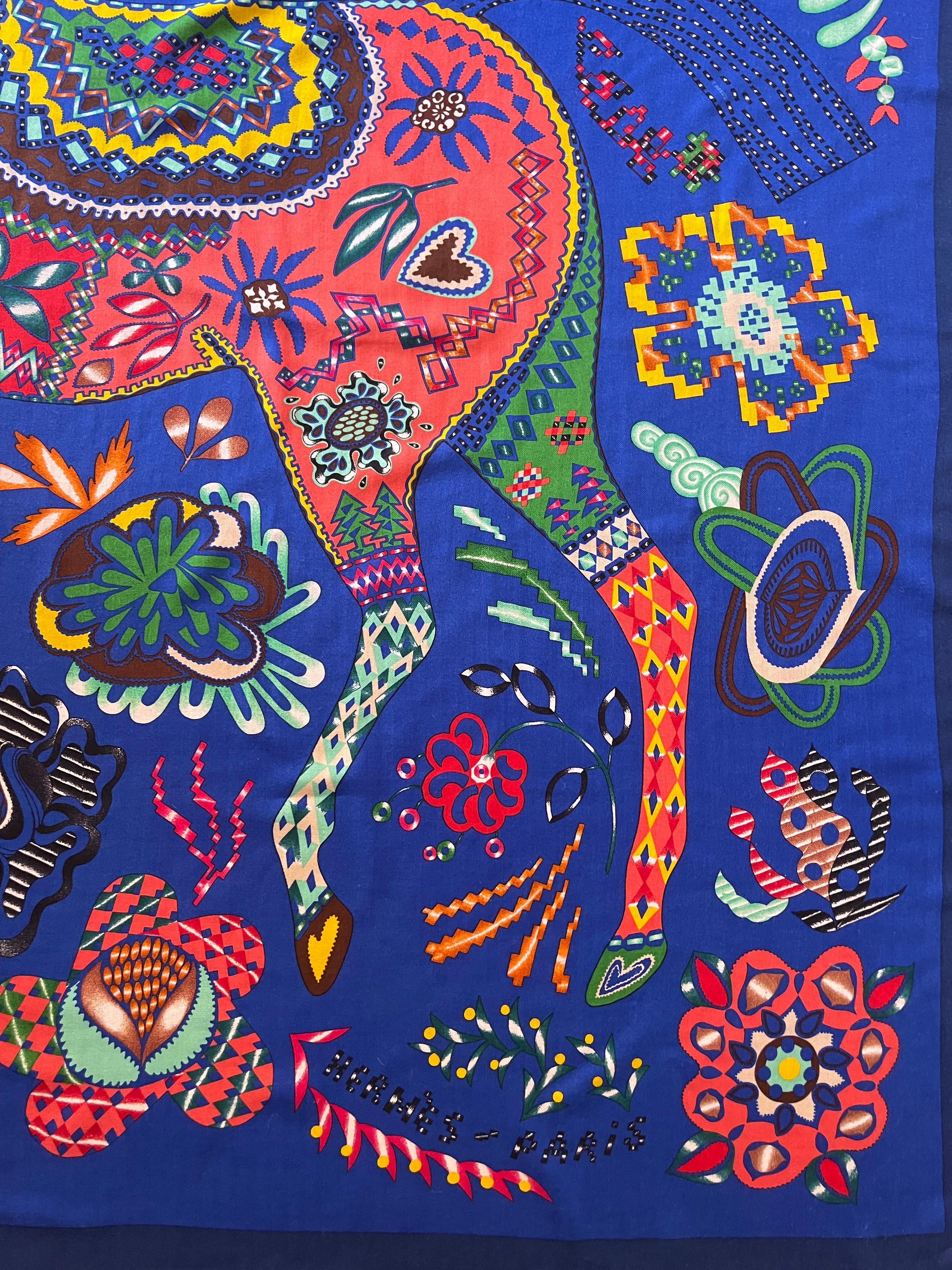 Women's or Men's Hermès Cashmere Scarf 